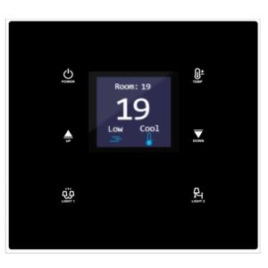 Mercury 2 Tuşlu Termostatlı Panel